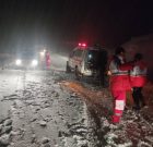 امدادرسانی هلال احمر کرمان به بیش از ١٣٠٠ نفر حادثه‌دیده در شرایط جوی